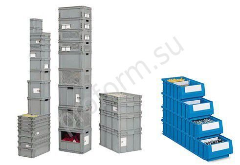Пластиковые контейнеры для хранения, купить прозрачные контейнеры (ящики) в Москве, цена от 64 руб.